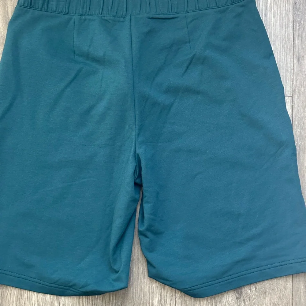 Pure Jill Affinity Pull On Shorts Teal Elastic Waist - Picture 5 of 10